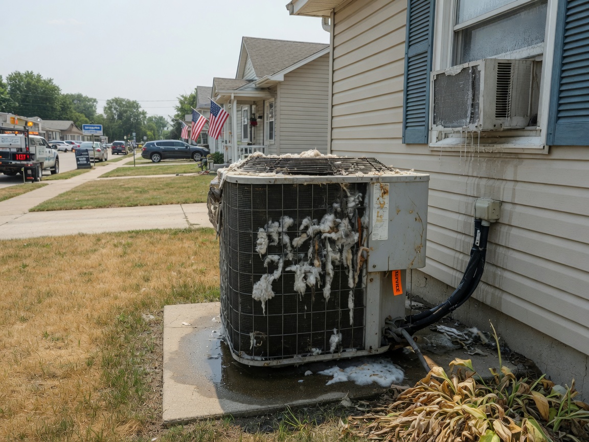Why Noblesville AC Units Fail During Indiana Heat Waves
